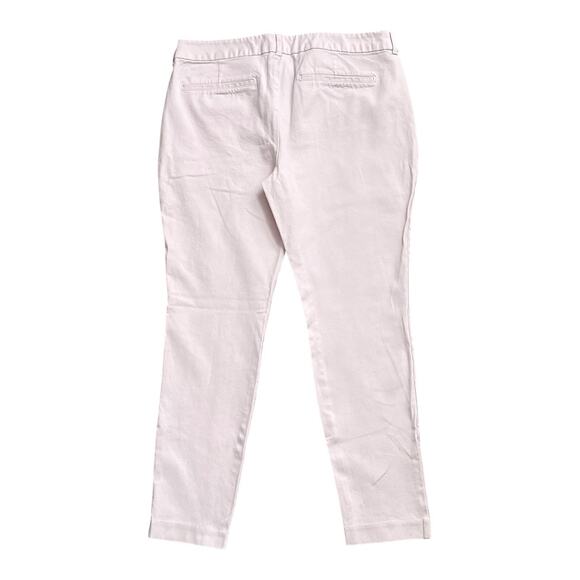 OLD NAVY Womens Size 16 Pink Stretch Skinny Pixie Pants 27.5" Inseam - Picture 2 of 7